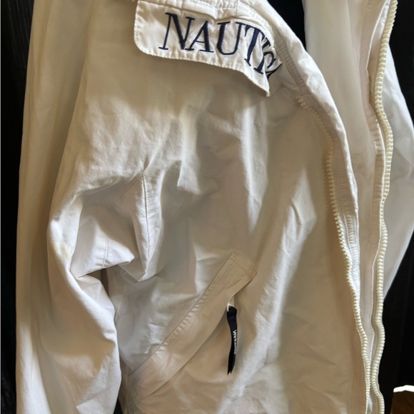 Vintage Nautica White Zip-Up Jacket - Picture 7 of 9